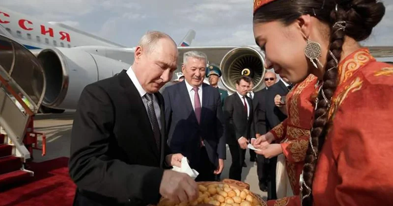 Putin də Qırğızıstana getdi bir sıra liderlərlə görüşəcək