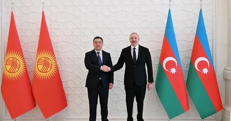 Azərbaycan Prezidenti Sadır Japarovu təbrik edib