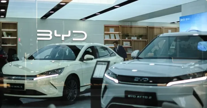 BYD nin ixracı kəskin artıb