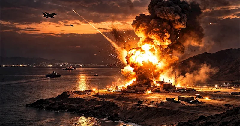 ABŞ Larak adasını bombaladı İranlı hərbçilər və mülki şəxslər öldü