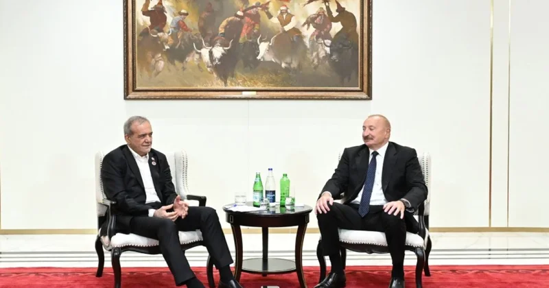 Məsud Pezeşkian: İran Azərbaycanla bütün sahələrdə münasibətləri genişləndirməkdə maraqlıdır