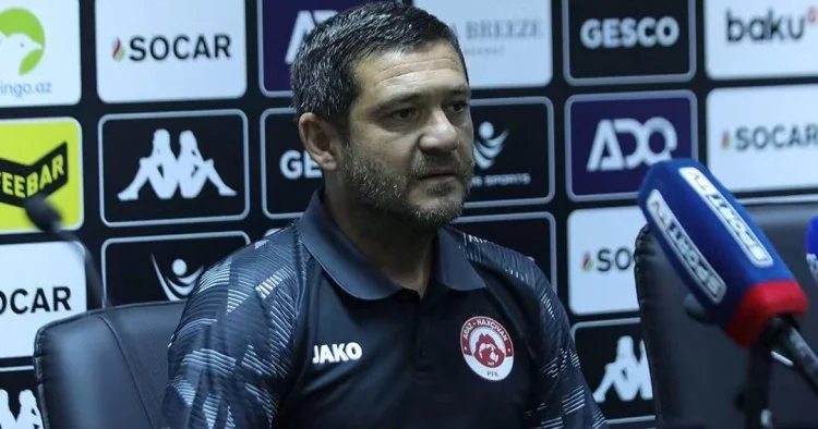 Komandamızın potensialı böyükdür Araz Naxçıvan ın baş məşqçisi