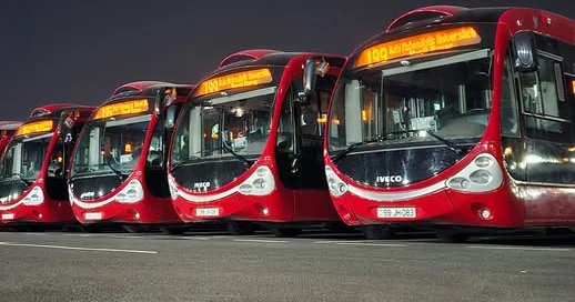 Bakıda bu avtobusda qiymət 65 qəpik oldu