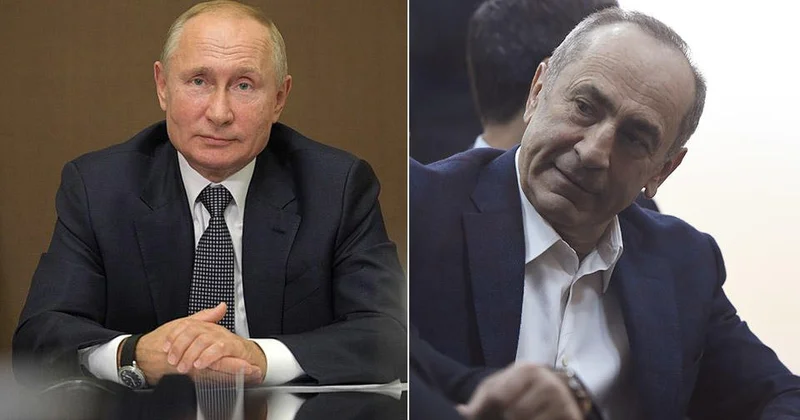 Putin Koçaryanı təbrik etdi