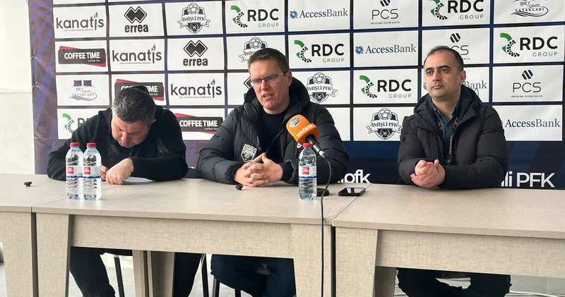 Dambrauskas: “Bəxtimizdən bu gün qapıçımız əla formada idi”