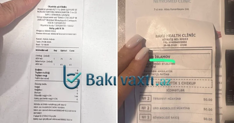 “Neyromed” Klinikası vergidən yayınır? Vətəndaşdan ŞOK İDDİA