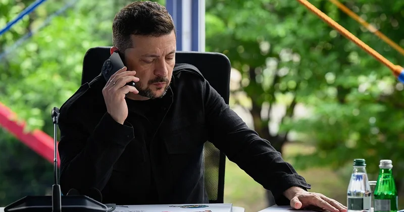 Zelenski Uitskoff və Kuşnerlə telefon danışığı apardı
