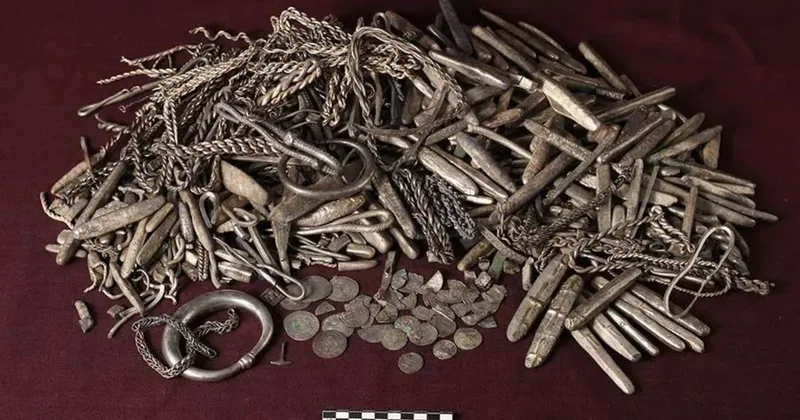 В Дании найден крупнейший серебряный клад эпохи викингов весом 18,5 кг