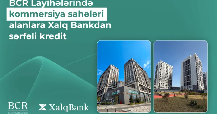 Baku City Residences kompleksində qeyri yaşayış sahəsi əldə etmək üçün sərfəli kredit ®