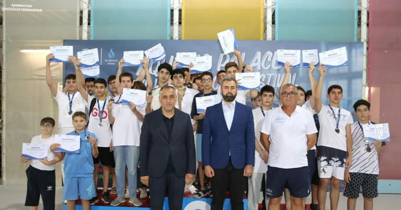 Bakıda “Aquatic Palace Mini Water Polo Festival” keçirildi Fotolar