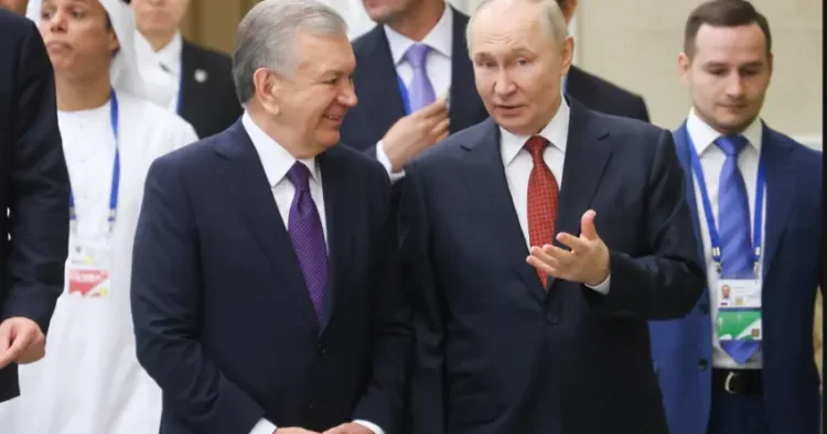 Putin Şavkat Mirziyoyevlə GÖRÜŞDÜ