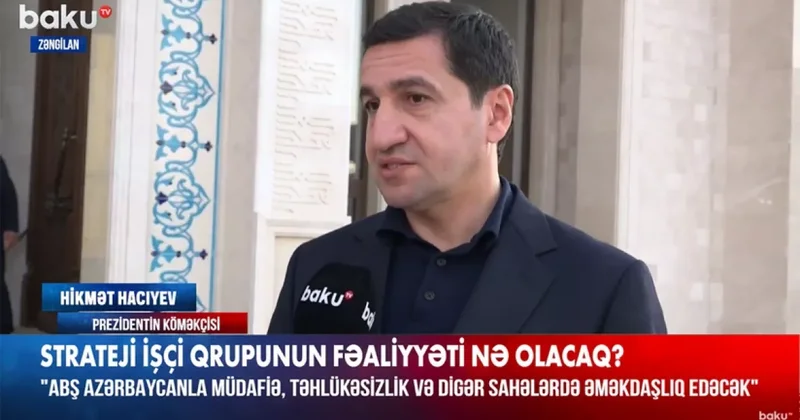 Хикмет Гаджиев о будущем азербайджано американских отношений ВИДЕО