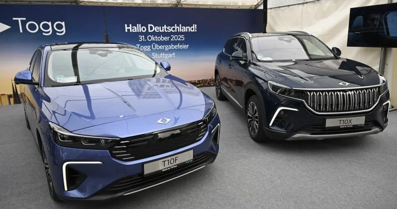 Türkiyənin Togg Almaniya bazarında FOTO