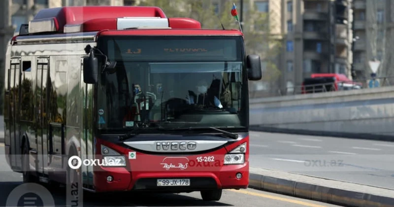 Bakıda daha bir marşrut üzrə müasir avtobuslar sərnişinlərə xidmət göstərəcək