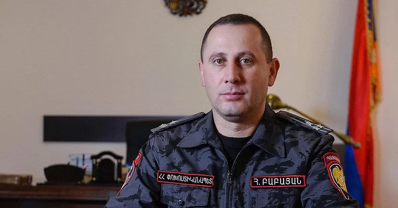 Ermənistan Polis Qoşunlarının komandanı vəzifəsindən azad edilib