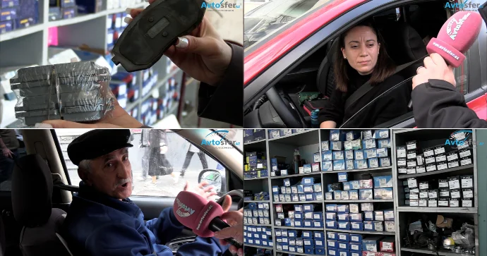 Sürücülər saxta ehtiyat hissələrini orijinaldan necə seçir? SORĞU VİDEO