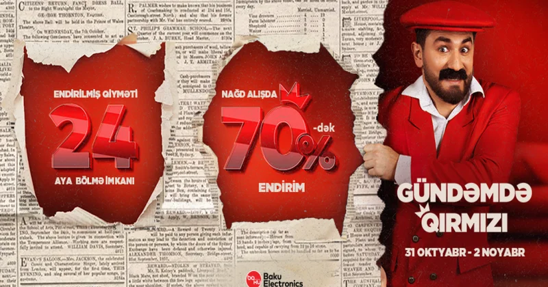 Gündəmdə qırmızıdır! VİDEO