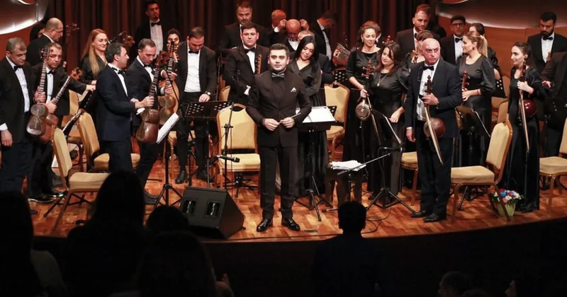 Əməkdar kollektiv Səid Rüstəmov adına Xalq Çalğı Alətləri Orkestrinin konserti keçirilib