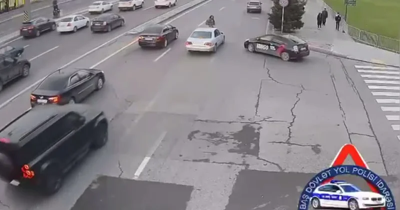 Bakıda piyadaların səbəb olduğu dəhşətli qəzalar ANBAAN VİDEO