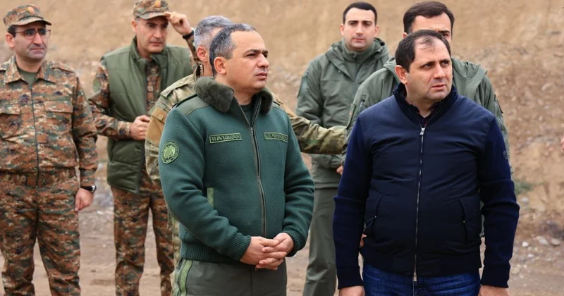 Erməni nazirin sərhədə müəmmalı səfəri: Müharibə hazırlığı?