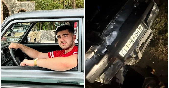 Tanınmış “YouTuber” qəzaya düşdü Maşını kanala aşdı VİDEO