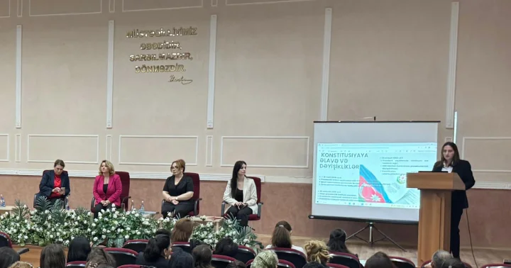 Dövlət büdcəsindən maliyyələşən təşkilatların baş mühasibləri üçün seminar keçirilib