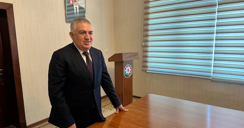 Şabranın icra başçısı Avropa çempionu ilə görüşdü Fotolar