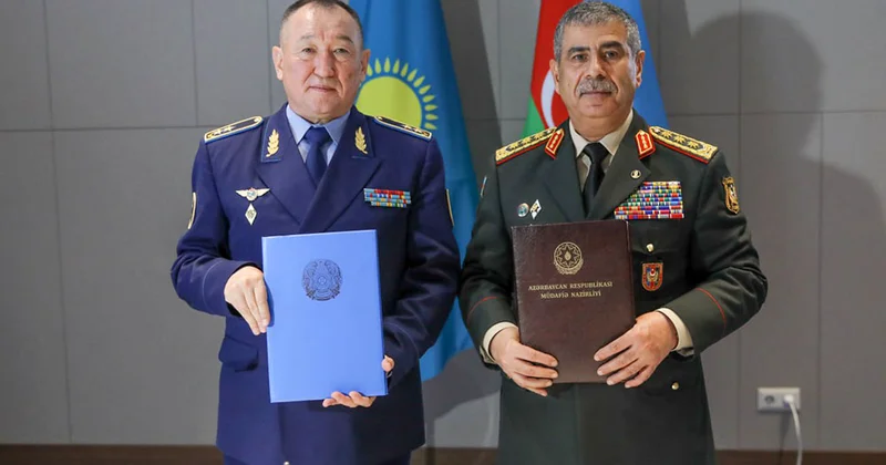 Азербайджан и Казахстан подписали план военного сотрудничества на 2026 год Minval Politika