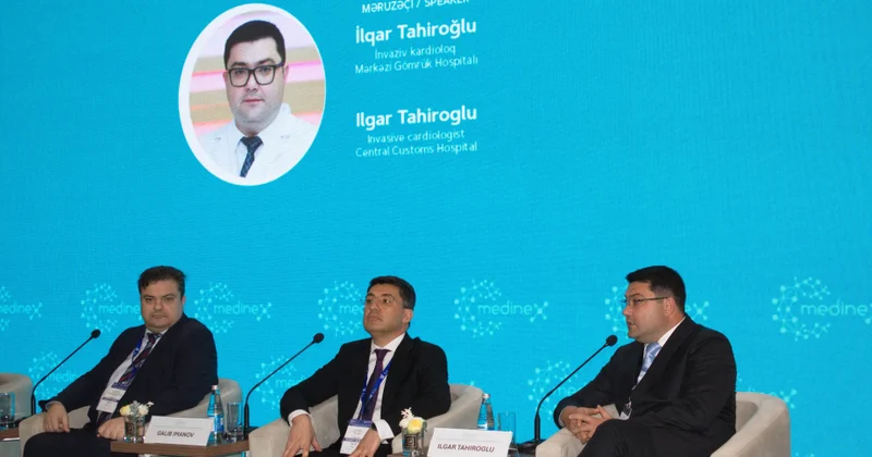 ® “Medinex 2025” çərçivəsində keçirilən konfransın panel müzakirəsində həkim kardioloq İlqar Tahiroğlu fəal iştirak edib