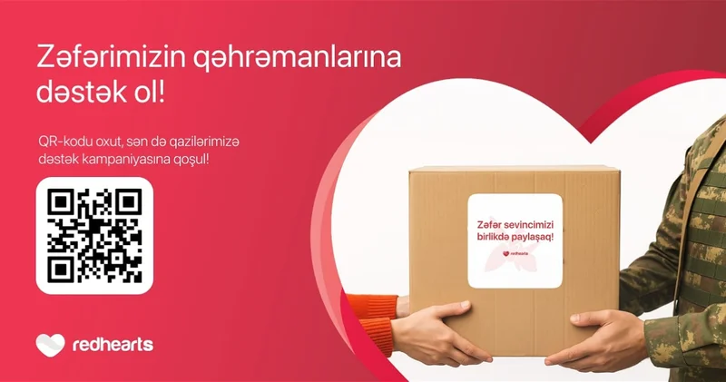 Благотворительная акция Доля Победы от Red Hearts