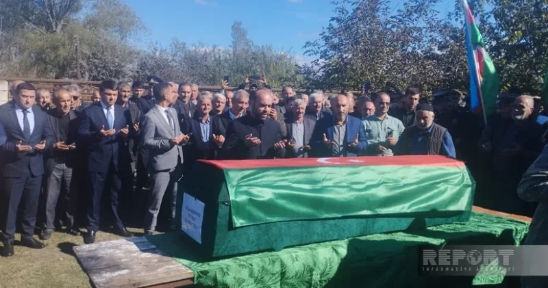 I Qarabağ müharibəsinin itkin şəhidi ilə vida mərasimi keçirilib