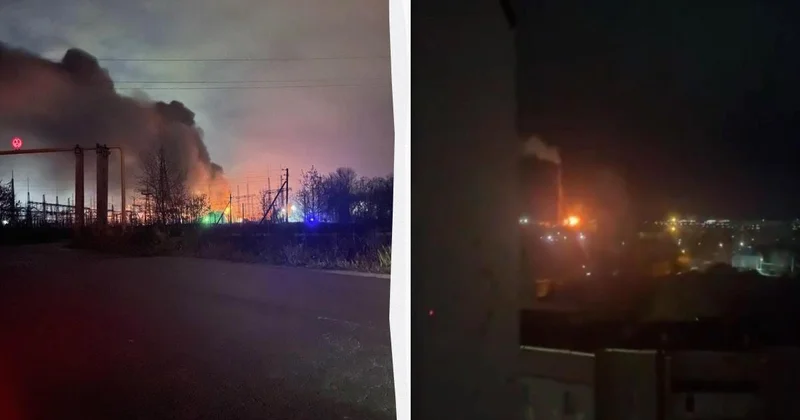 Rusiyanın bir neçə regionu dron hücumuna məruz qalıb Bu ərazilərdə partlayışlar olub + VİDEO