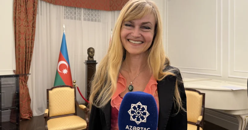 Marselina Zielinska: Azərbaycanın inkişaf tempi inanılmaz dərəcədə sürətlidir