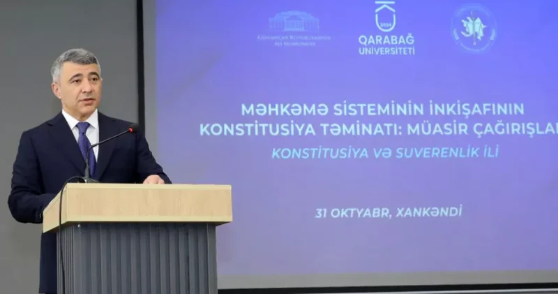 В Ханкенди рассказали о развитии судебно правовой системы