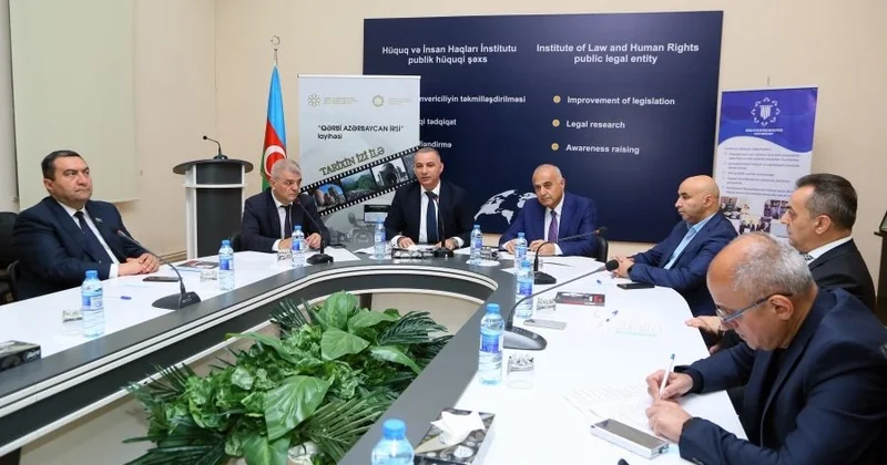 “Tarixin izi ilə” filminin təqdimatı keçrilib FOTOLAR / VİDEO