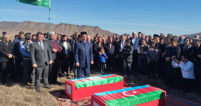İki şəhid Xocalıda dəfn edildi FOTO
