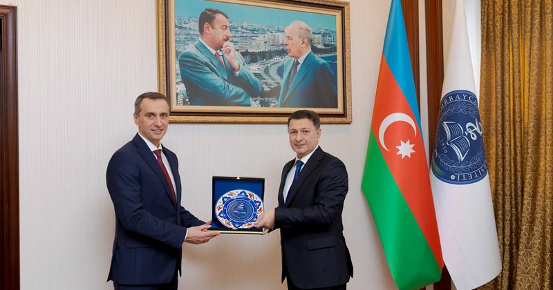 ATU da Ukraynanın səhiyyə naziri ilə görüş Fotolar