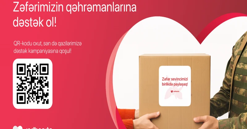 Qırmızı Ürəklər Fondundan “Zəfər Payı” aksiyası