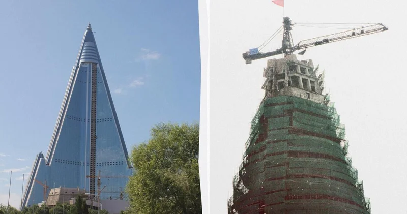 Lənətlənmiş otel: Şimali Koreyanın dəbdəbəli simvolu 38 ildə niyə bir qonaq da qəbul etməyib?