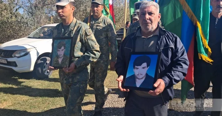 В Имишли прощаются с шехидом I Карабахской войны Эльчином Гейдаровым