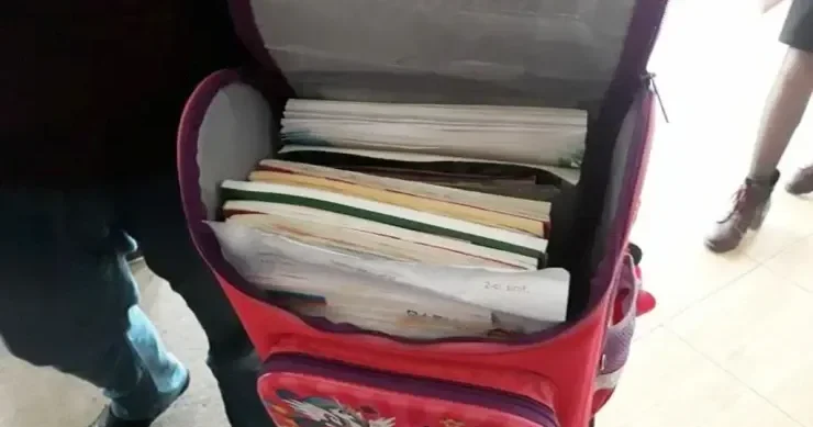 Şagirdin çantasına girən müəllim cəzalandırıldı Azərbaycanda İLK