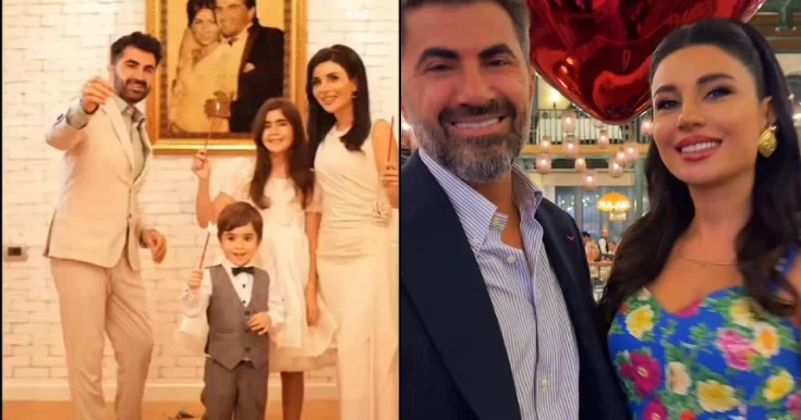 Evliliklərinin 13 cü ildönümünü belə qeyd etdilər Video