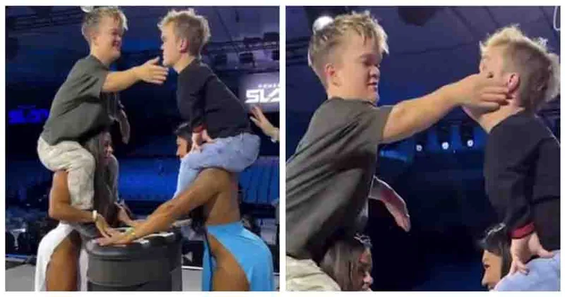 ABŞ da cırtdanlar arasında şillələmə çempionatı keçirilib