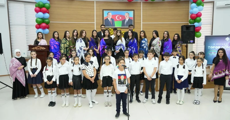 NDU nəzdində Gimnaziya və Beynəlxalq Məktəbin təşkilatçılığı ilə “Zəfərin Səsi” adlı tədbir keçirilib