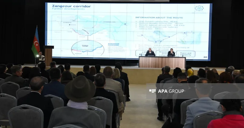 Zəngilan Konqres Mərkəzində diplomatik korpus üçün brifinq keçirilib