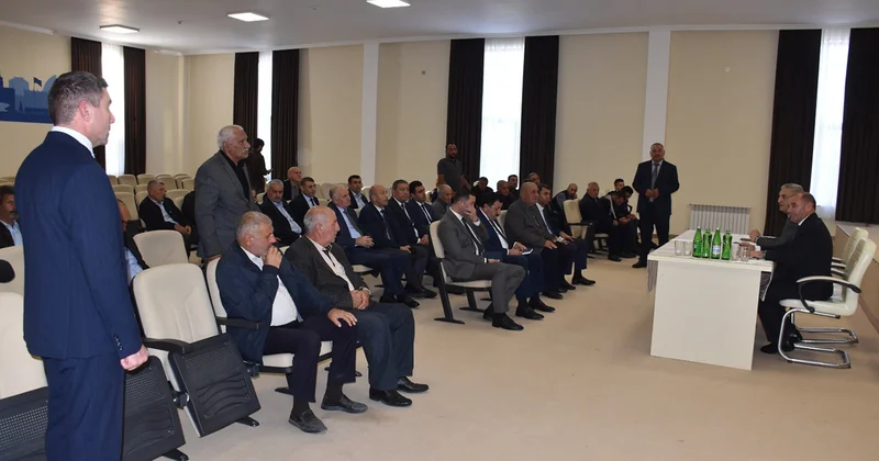 İmişlidə oktyabr ayında səyyar qəbullar keçirilib Fotolar