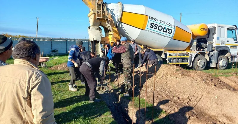 Ruslar Sovetskidə məscid tikməyə başladı... FOTO