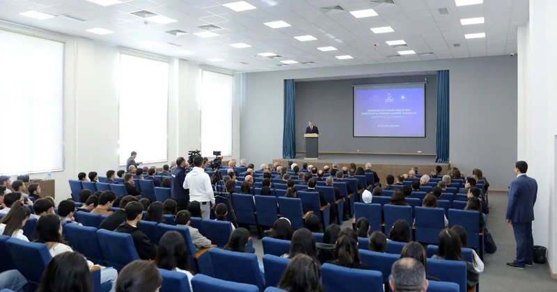 “Məhkəmə sisteminin inkişafının konstitusiya təminatı: müasir çağırışlar” FOTOLAR