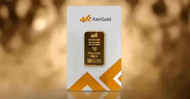 Dövlət şirkəti 1 qramlıq qızıl külçələri satışa çıxardı