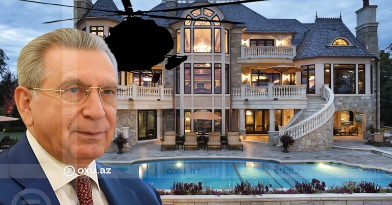 Dəbdəbəli villa, 6 metrlik hasar, helikopterin enməsi üçün meydança: Həbs edilən başçı Mehdiyevlə qonşu imiş